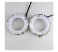 RFSHOP Laterale Dinamico Impermeabile Per Subaru Per Forester 2009 2010 2011 2012 Blu Segnale Svolta Relè ABS Auto DRL Lampada 12V LED Daytime Running Light Luci Laterali(Bianco)