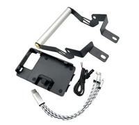 RFSHOP Navigazione Staffa Piastra Supporto Per Supporto Di Navigazione Per Motocicletta Supporto Per Telefono Supporto GPS Per ZONTES Per 125D Per 50D Per ZT125D Per ZT350D 350 D(B)
