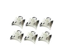 RFSHOP Regolatore Finestrino 2/4/6/8 Pezzi Clip Scorrevoli Per Alzacristalli Per BMW Serie 3 5 7 M3 M5 E32 E34 E36 Z3 51321938884 Alzavetro(6 PCS)