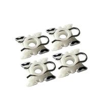 RFSHOP Regolatore Finestrino 2/4/6/8 Pezzi Clip Scorrevoli Per Alzacristalli Per VOLVO Per V70 Per S60 S80 Per XC70 Per XC90 51321938884 Alzavetro(4 pezzi)