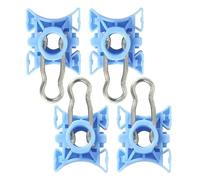 RFSHOP Regolatore Finestrino 4 Pezzi/set Per Volvo 740 940 960 S80 Per XC70 Per XC90 Per V70 Per S60 Guida Alzacristalli Clip Scorrevoli Blocchi Scorrevoli Alzavetro