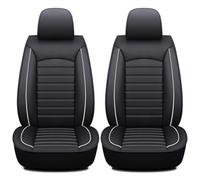 RFUJBPDZA 2 Pezzi Auto Coprisedili Set per VW Tiguan Allspace Life Elegance R-Line 2017-2025 Coprisedili Anteriori in Pelle Impermeabile Antiscivolo Universale Comodo Accessori,A