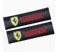 RFVUIQZ Auto Copri Cintura di Sicurezza,Imbottiture Cinture di Sicurezza Protezione Auto Accessori,Protezione delle Spalle e del Collo,per Ferrari Roma Spider 2023-2025.