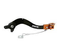 Pedale Freno Posteriore RFX Pro FT (Nero/Arancione) per Moto Ricambi Motorino