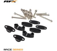 RFX Kit riser manubrio gara 22,2 mm (nero) riser universali 25 mm/30 mm/35 mm/40 mm
