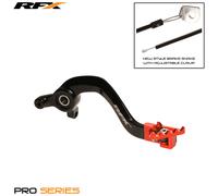 Pedale Freno Posteriore RFX Pro FT (Nero/Arancione) -ktm sx65 per Moto Ricambi