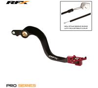Pedale Freno Posteriore RFX pro Per FT (Nero/Rosso) Autostrada cr250 per