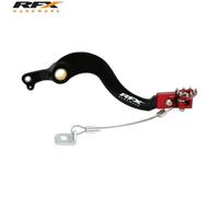 RFX Leva freno posteriore Pro FT (Nero/Rosso) - Honda CRF250, rosso