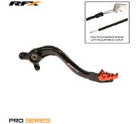 RFX Leva freno posteriore Pro ST (anodizzato duro nero/arancione), nero