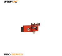 RFX Pro Leva freno posteriore CNC punta di ricambio flessibile (arancione)