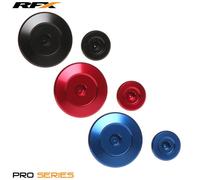RFX Set di tappi di distribuzione Pro Motor (blu) - Per Yamaha YZF25/YZF450