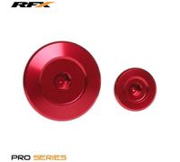 Set Di Tappi Chiusura Avviamento RFX Pro (Rosso) -suzuki rmz250/450 per Moto
