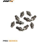 RFX Vite di ricambio in acciaio inossidabile per poggiapiedi Pro per motocross (10 pezzi)