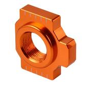 RFXLFMOXM Adatto per KT-M 690 Enduro R SMC R 2009-2022 690 Duke 08-19 R 2008 Blocchi assale Regolatore Catena Freno De Automóvil Protección para Freno(Orange)