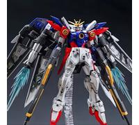 RG 1/144 JM Wing Zero Kit Modello Mecha da Assemblare con Decalcomanie a Idrografia, Supporto e Parti con Effetto Luminoso, Giocattolo da Collezione per Hobby, Regalo