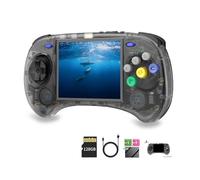 RG ARC-S - Console di gioco portatile, schermo IPS da 4 pollici, sistema Linux RK3566 64bit 5G WiFi, Bluetooth 4.2, lettore video retrò con scheda da 128 GB, 20+ simulatore 4541, supporto giochi con