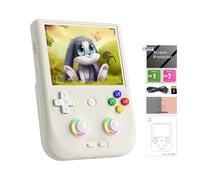 RG - Console da gioco palmare retrò da 4 pollici IPS display multi-touch Android 13 5500 mAh RG406V Videogiochi Built-in Salone Joystick RGB Illuminazione Supporto 1080p DP Uscita WIFI