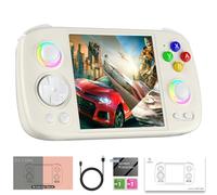RG Cube - Console di gioco retrò senza gioco, display multi-touch, sistema Android 13, console di gioco da 5200 mAh, ventola ad alta velocità, illuminazione RGB 16 milioni di colori