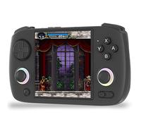 RG Cubexx Console Di Gioco Portatile Retrò 3.95'' Schermo IPS 720*720 Con La Scheda TF Supporta La Batteria 3800mAh, Supporta La TV E Le Console Di Giochi Di Sistema HDMI Linux-Black||32G 64G