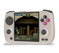RG Cubexx Console Di Gioco Portatile Retrò 3.95'' Schermo IPS 720*720 Con La Scheda TF Supporta La Batteria 3800mAh, Supporta La TV E Le Console Di Giochi Di Sistema HDMI Linux-Grey||32G