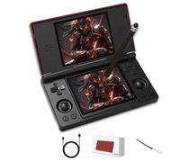 RG DS Console portatile gaming con stilo capacitivo Console Retro Game Android14, Videogiochi pieghevole a doppio schermo da 4 pollici,Wi-Fi2,4+5 GHz e Bluetooth 4.2,batteria da 4000mAh (Nero)