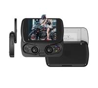 RG Slide - Console di gioco portatile retrò 256G, display LTPS da 4,7 pollici, schermo 1280 x 960, joystick capacitivo Android 13, supporto sistema AI, console di gioco retrò (nero)