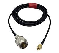 RG174 UHF PL259. Spina maschio a. Sma. Crimpato del connettore rettilineo maschio Rf. Cavo ponticello Pigtail 6 pollch ~ 10m(12inch (30CM))