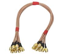 RG316 SMA maschio a SMA maschio spina connettore RF cavo coassiale a treccia ...