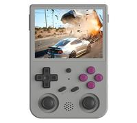RG353V - Console da gioco portatile retrò 16G + 256G con 34000+ giochi, schermo IPS da 3,5", sistema Linux/Android11, lettore video emulatore portatile retrò arcade, supporto WiFi