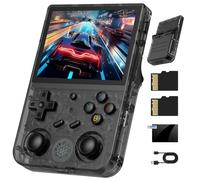 RG353VS Console retrò portatile, sistema Linux, schermo IPS 3,5 pollici, scheda TF 64G, precarico 4452 giochi RK3566 64 bit 5G WiFi/4.2
