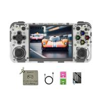 RG35XX H, Anbernic, console di gioco portatile retrò con scheda 64GTF, design a doppio joystick, schermo HD da 3,5 pollici, dura fino a 8 ore di batteria ad alta capacità per una migliore esperienza