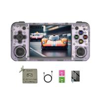 RG35XX H, Anbernic Retro Console di gioco portatile con scheda 64GTF, design a doppio joystick da 3,5 pollici, dura fino a 8 ore di batteria ad alta capacità per meglio