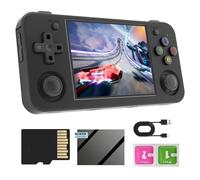 RG35XX H Console Portatile Retrogaming, Sistema Linux 5500 Giochi 64G Videogiochi Portatili, Schermo Da 3,5 Pollici Game Console Supporto Gamepad e Uscita TV, Batteria 3500mAh Console Retro Game