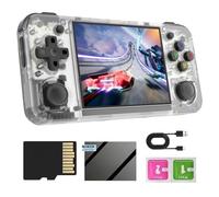 RG35XX H Console Portatile Retrogaming, Sistema Linux 5500 Giochi 64G Videogiochi Portatili, Schermo Da 3,5 Pollici Game Console Supporto Gamepad e Uscita TV, Batteria 3500mAh Console Retro Game