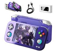 RG476H Console di gioco portatile retrò con funzioni AI,Senza scheda,25 emulatori Console portatile,Schermo LTPS In-Cell da 4,7″,WiFi 2,4G+5G & BT5.0 Emulatore portatile,Android 13,5000mAh (Indaco)