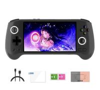 RG556 Console di gioco portatile retrò, Android 13 Unisoc T820 da 5,4 pollici, schermo AMOLED da 5,4 pollici, supporto WiFi per videogiochi, per adulti e bambini (4+128G)