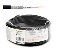 RG58 30 metri cavo coassiale - prolunga 30m RF 50ohm a bassa perdita - compatibile con SMA BNC TNC UHF FME Tipo N - cable per Antenna Esterno WiFi Router 4G 5G CB Radio Modem - Prodotto in Italia