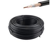 RG58 Cavo Coassiale 50 Ohm RG58 Bassa Perdita Cavo RG58 50 Metri Prolunga