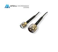 RG58 N Maschio A Tnc Cavo Coassiale Assemblaggio più Basso Loss Doppio Scudo Rg