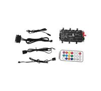RGB AURA ARGB Cavo Splitter Hub Case Controller di Controllo Della Temperatura Cavo di Prolunga Adattatore LED Strip Light