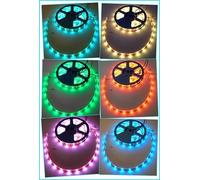 RGB Bobina 12V Led 5 Metri 300 SMD waterproof + CONTROLLER PAVIA