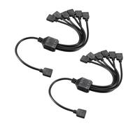 RGB Cavo Ripartitore 1 Femmina 6 Femmina 3 perni connettore 30cm lunghezza 2pz.