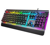 RGB con Fili Tastiera per i Giochi, Nero - EKB01002BK03