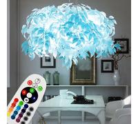 RGB LED Appesa Foglie Lampada Regolatore Coprire Pendolo Vano Luce Telecomando [EEK: G]