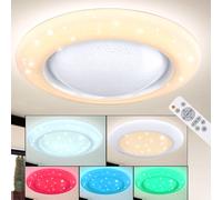 RGB LED Lampada da Soffitto Corridoio Stelle Effetto Luce Diurna Cct Telecomando
