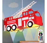 RGB LED Lampade A Pendolo Dimmerabili Per Bambini Da Soffitto Con Telecomando [EEK: F]