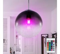 RGB LED Plafoniera Lampada a Sospensione Luce Dimmerabile Sfera di Vetro [EEK: F]