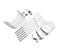 RGB LED Rock Light Kit 16PCS Underglow Neon Pod Lights For Jeep Off Road Truck
