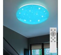 RGB LED Soffitto Luce Bambini Camera Stelle Cielo Effetto Lampada Telecomando