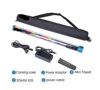 RGB LED Video Light Handheld Tube Wand Stick CTT Fotografia Illuminazione 3000mAh Controllo APP Per la fotografia in studio(X25 V2 RGB Standard)